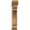 Ekena Millwork Olympic Slat Smooth Bracket w/ Offset Brace, Western Red Cedar, 7 1/2"W x 40"D x 40"H BKT0806X40X40OLY06SWR - alternate 3